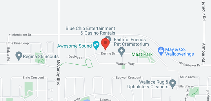 map of 5322 Devine DR
